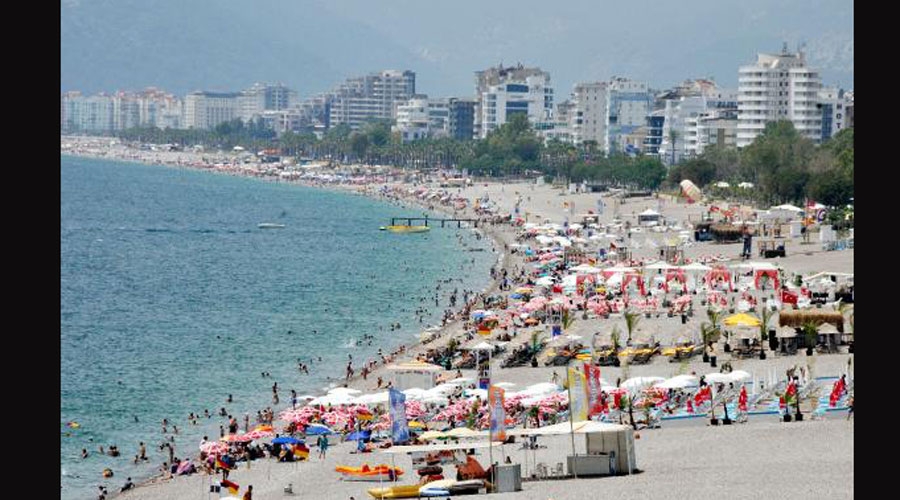 Haziran'da gelen turist sayısı 2 milyonu geçti