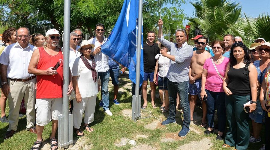 Muratpaşa’da Mavi Bayrak töreni