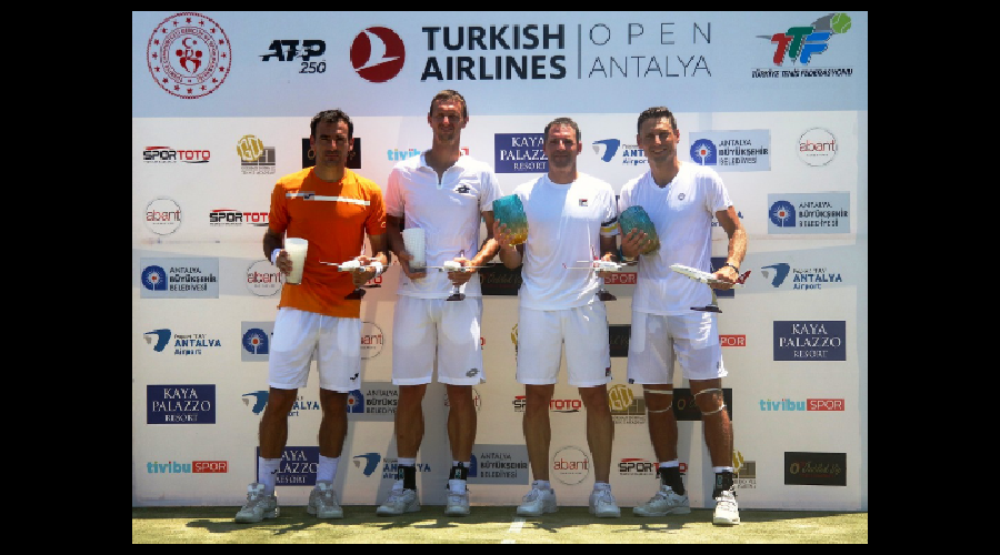 Antalya Open’da Erlich-Sitak çifti şampiyon oldu