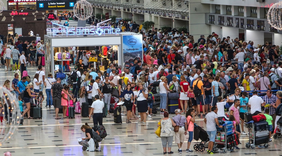 Antalya turizminde haziranda üçüncü rekor 