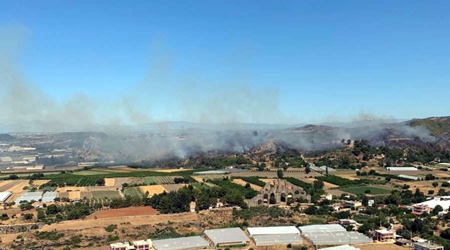 Antalya'da orman yangını