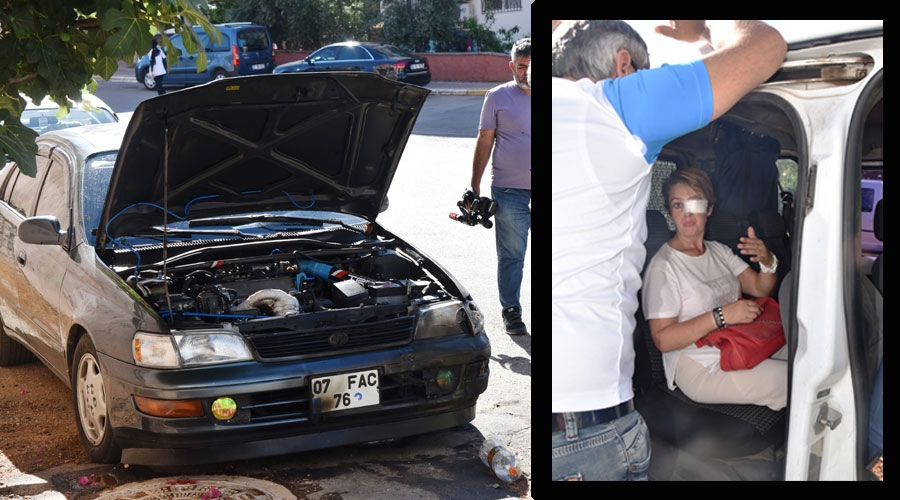 Yanlış kişinin otomobilini yaktı