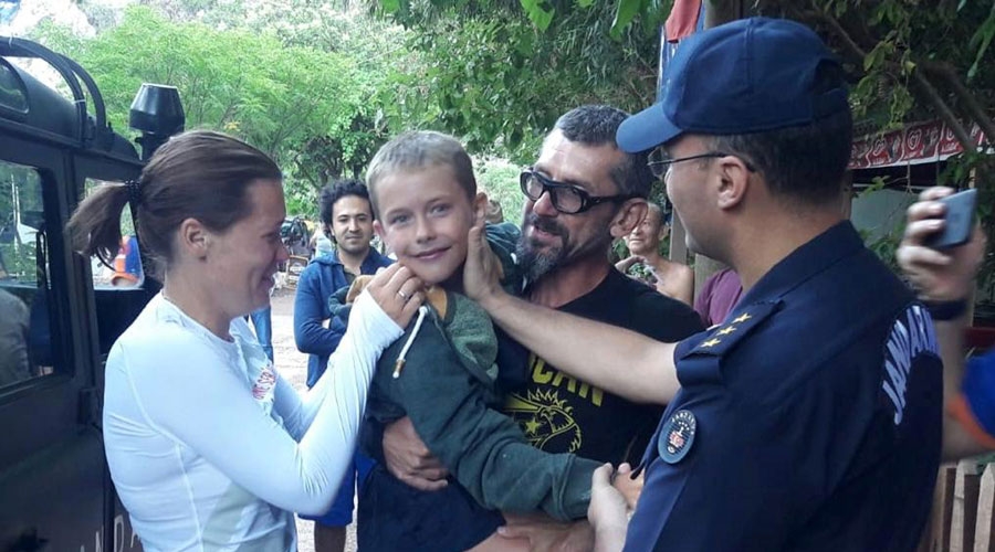 Likya Yolu'nda dün kaybolan Rus çocuk sabah bulundu