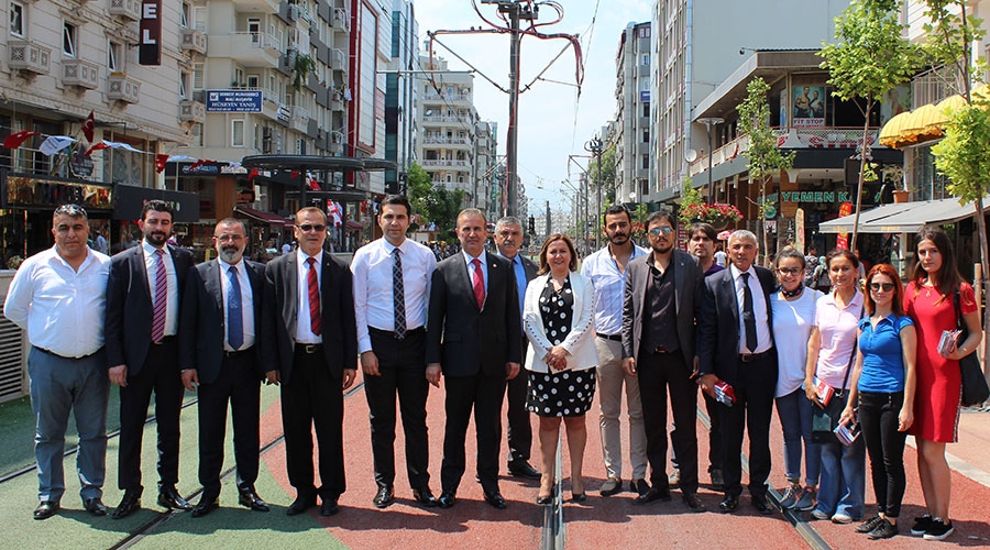 Abdurrahman Başkan esnafa projelerini anlattı