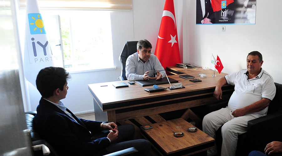 Genç adaydan İYİ Parti’ye ziyaret