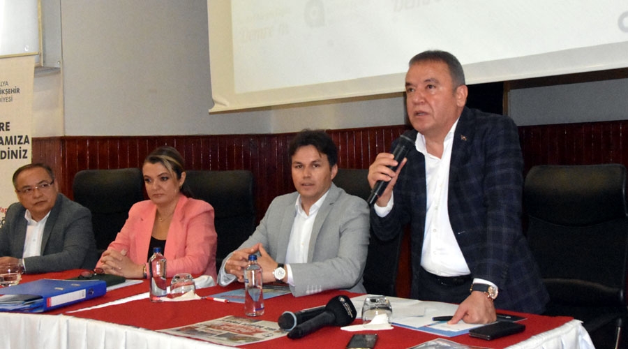 Başkan Böcek: 'Sorunlar not olarak kalmayacak'