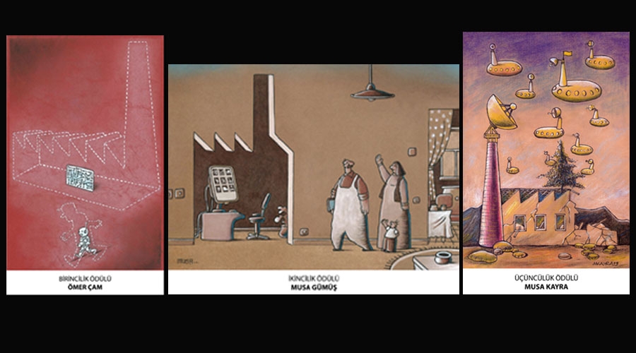 AOSB Karikatür Yarışması sonuçları açıklandı