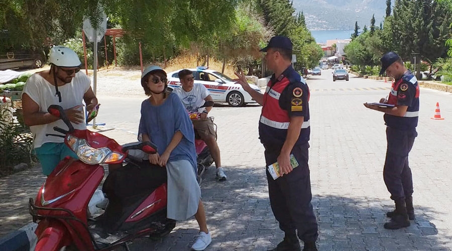 'Kaskı getir motoru götür'