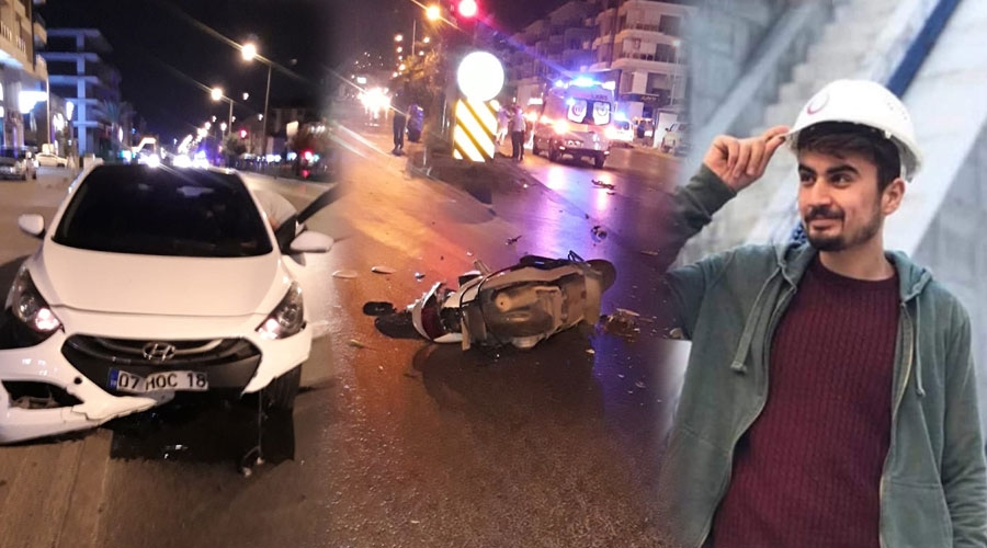 Üniversiteli Serdar, kazada öldü