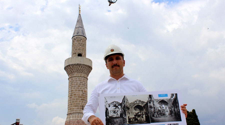 'Kesik Minare' Camii, minaresiyle kalacak