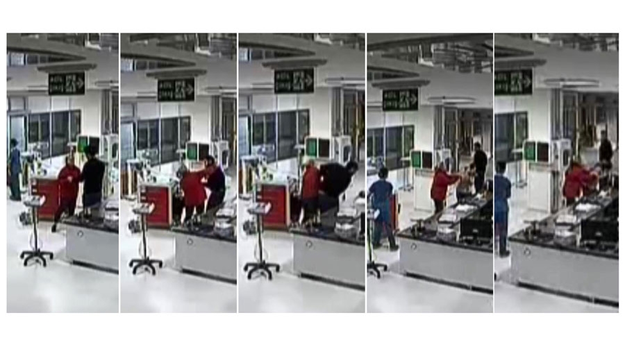 Doktor ve hemşirelere saldıran 3 kız kardeşin yargılanmasına başlandı