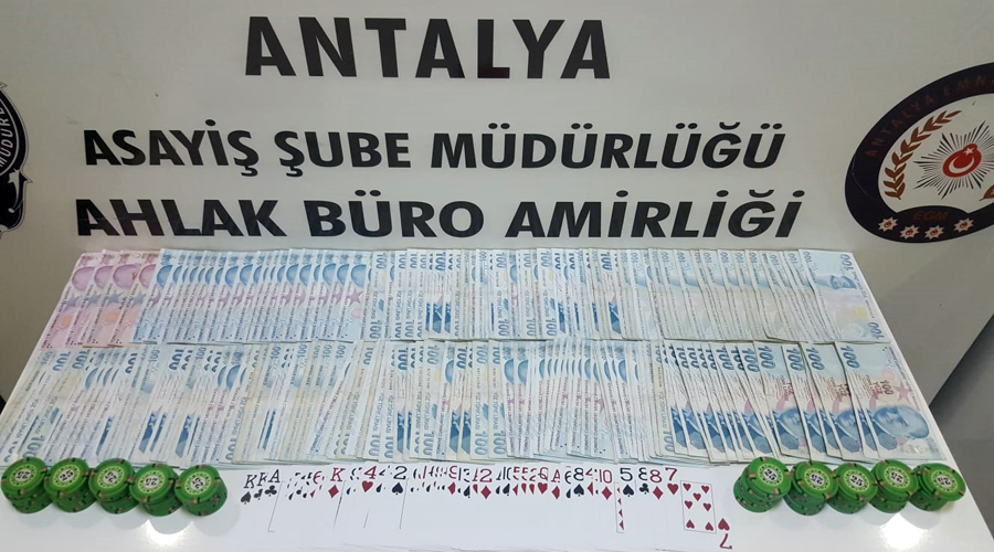 Kumar baskınında 196 kişiye ceza