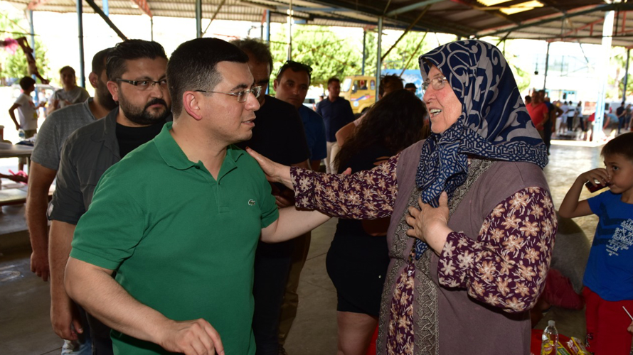 Başkan Tütüncü kesim yerlerini denetledi