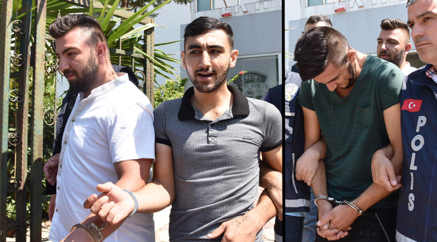 Soygun şüphelilerine 'arkandayız' desteği