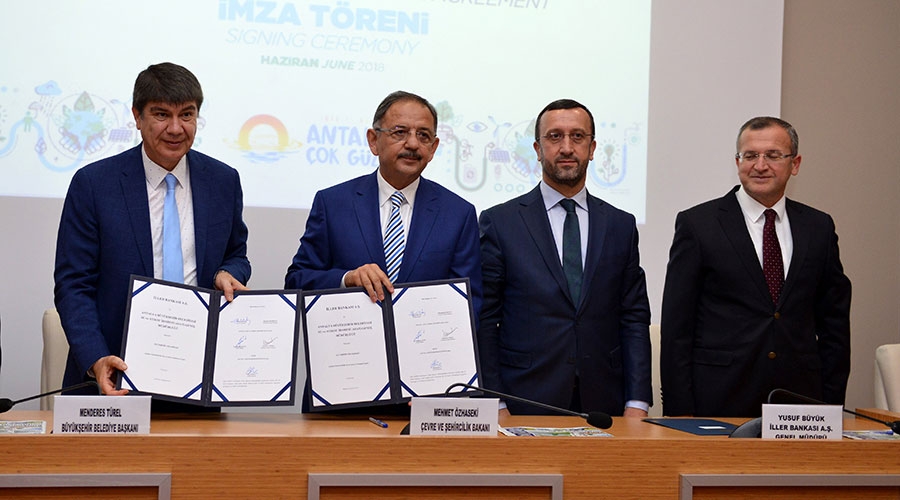 Büyükşehir'den, 58 milyon Euro'luk kredi anlaşması