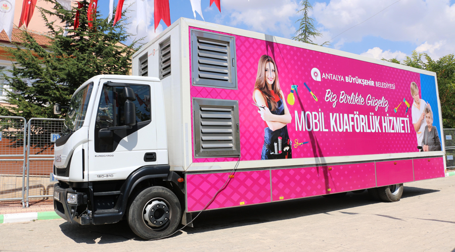 Mobil kuaför Elmalı'da