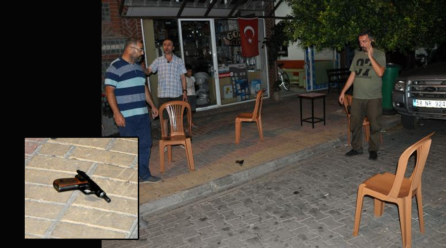 Çay içerken tartıştığı arkadaşını tabancayla vurup kaçtı