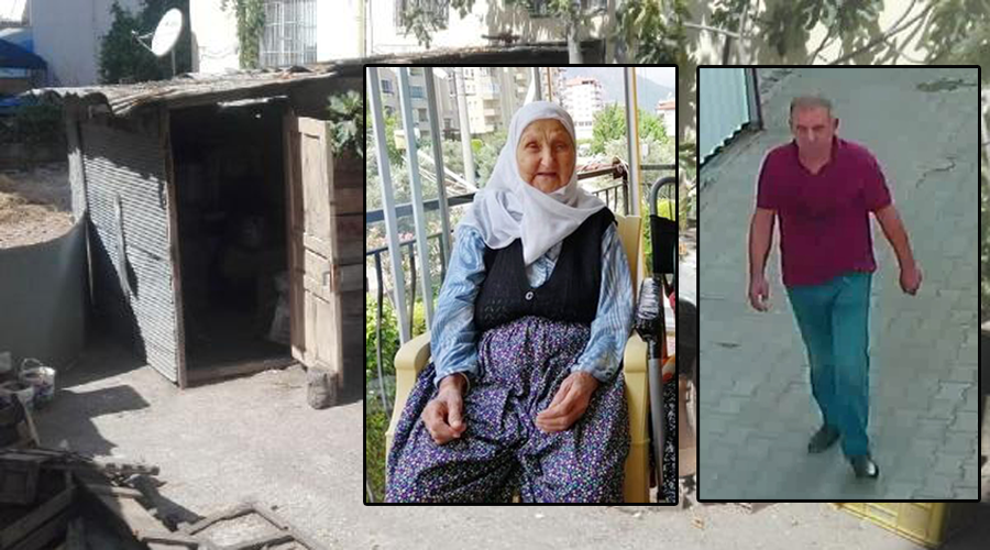 Yaşlı kadını kümese sokup, başına çekiçle vurdu, bileziğini çaldı