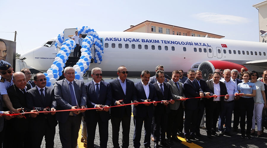 Çavuşoğlu açılış törenine katıldı