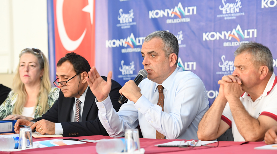 Başkan Esen: Söz bitti, çalışma zamanı