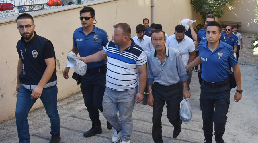 Aranan 72 kişi yakalandı