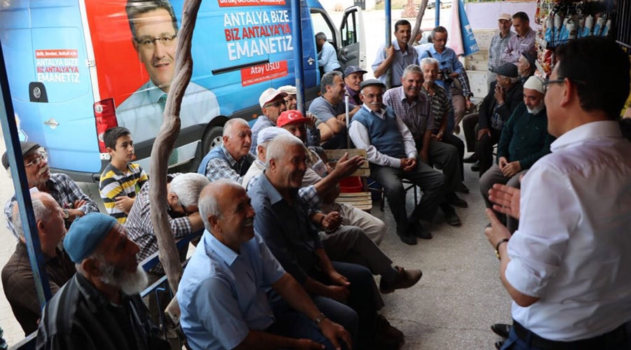 Uslu; “Bizim icraatlarımıza onların hayalleri yetişmez”