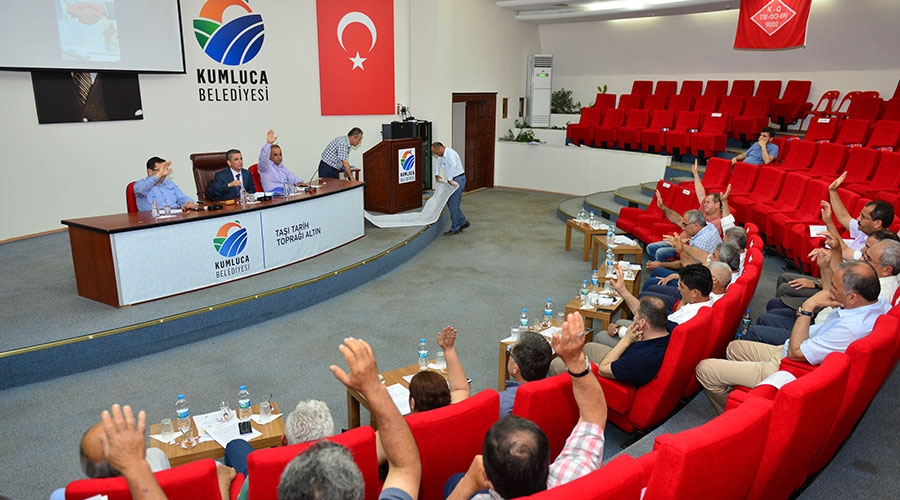 Kumluca meclisi toplandı
