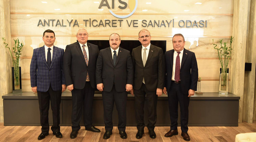 Bakan Varank ATSO'yu Ziyaret etti