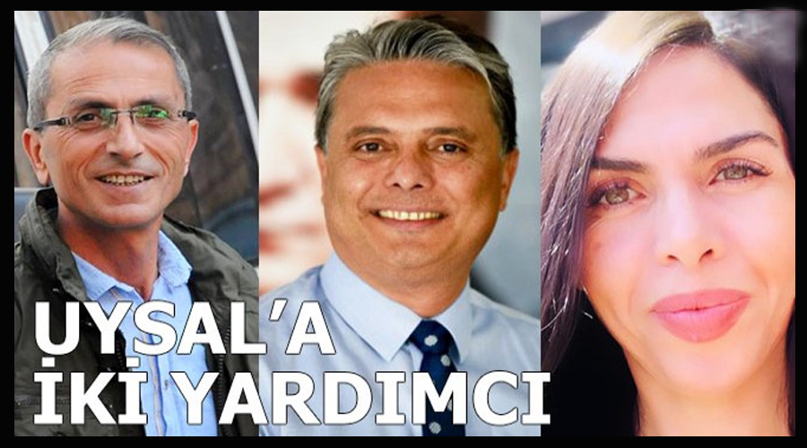 Ümit Uysal'a iki yeni başkan yardımcısı