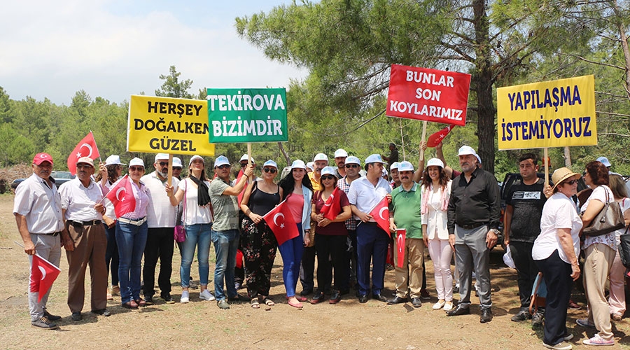Çevrecilerden Kleopatra Koyu İçin Eylem