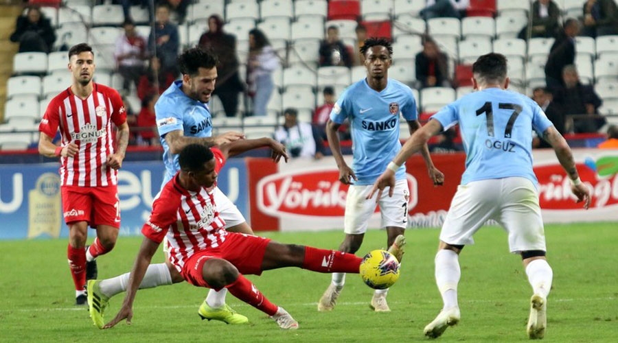 Süper Lig: Antalyaspor: 1 - Gaziantep FK: 1