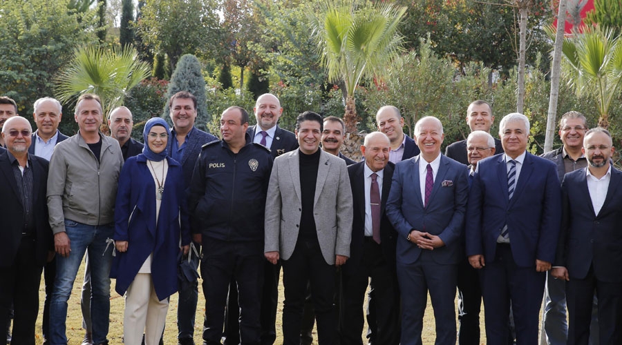 Döşemealtı İlçe Protokolü DÖSİAD'a konuk oldu