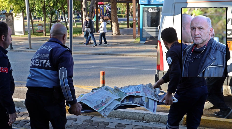 10 yıldır beslediği köpeğe, tramvay yolunda ambulans çarptı   