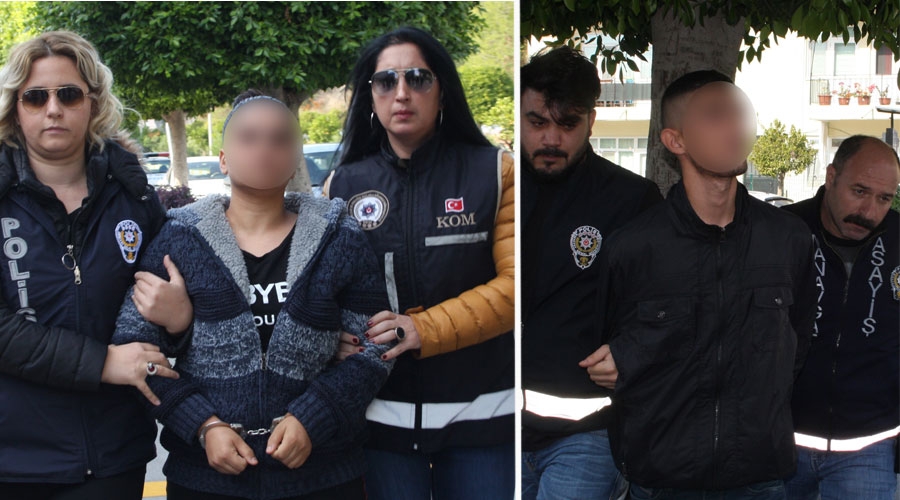 Kanlı infazın katil zanlısı ve azmettiricisi eş adliyeye çıkartıldı 