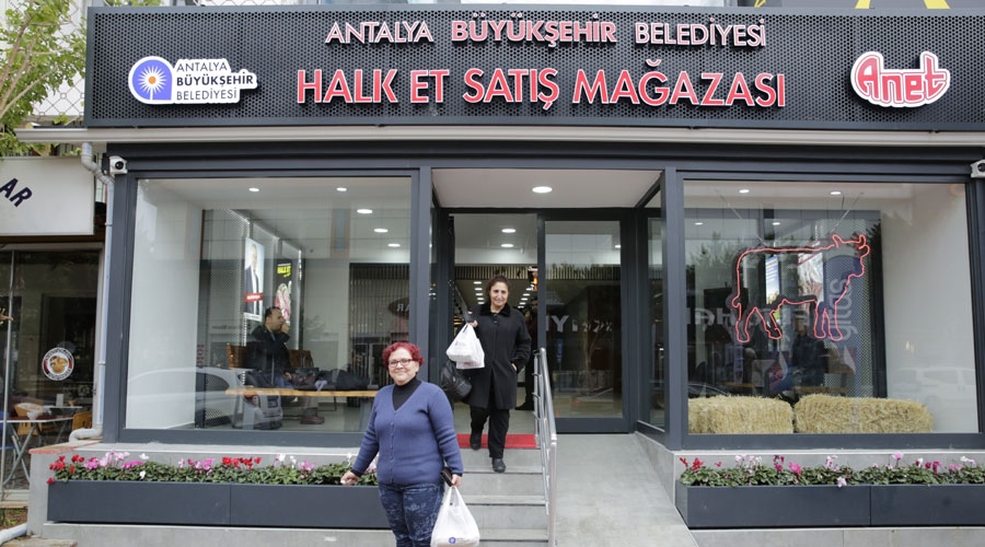 Halk Et Kepez Satış Mağazası açıldı