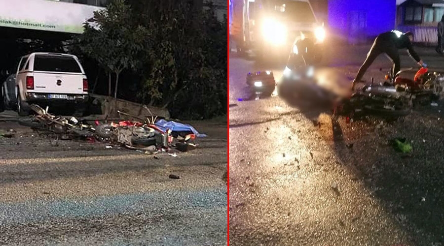 Alanya’da 2 motosiklet kafa kafaya çarpıştı: 1 ölü