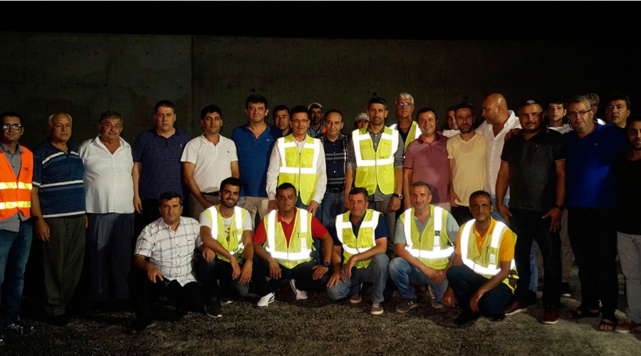 Uslu’dan Antalya- Kumluca yolunda inceleme
