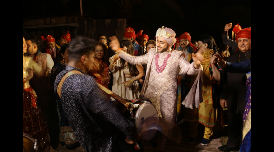 Antalya'da 3 gün 3 gece süren masalsı Hint düğünü 