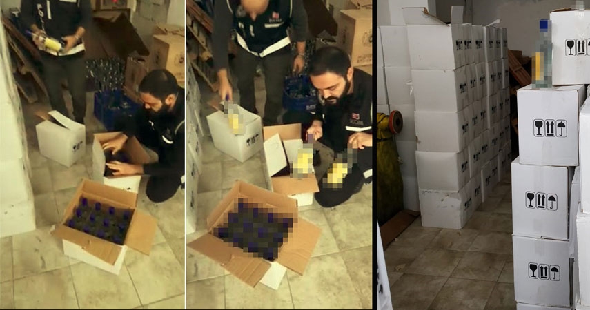 Yılbaşı için piyasaya sürülemeleden ele geçirildi