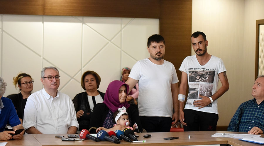 1 yaşındaki bebeğe, aynı anda böbrek ve karaciğer nakli