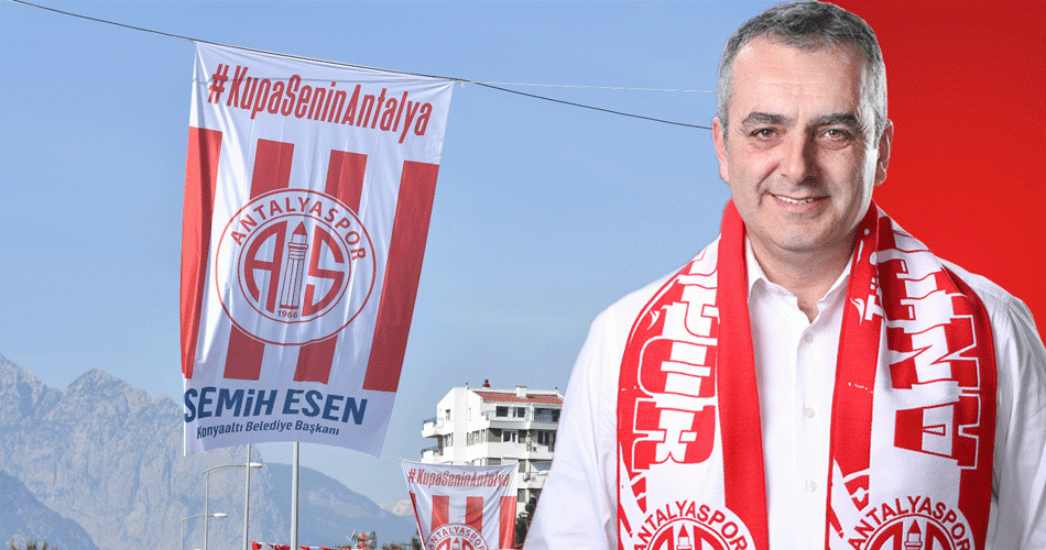 Başkan Esen’den Antalyaspor’a bayrak desteği