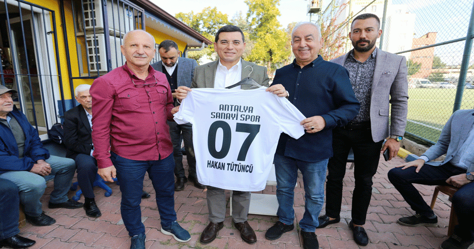 Başkan Tütüncü, Muratpaşa’da